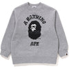 BAPE KIDS X CHOCOMOO COLLEGE CREWNECK KIDS