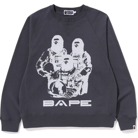 BAPE RELAXED FIT CREWNECK M