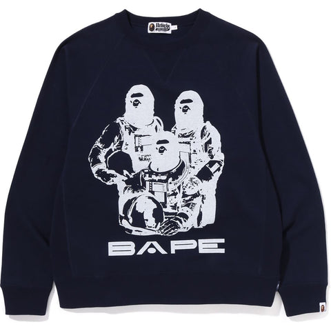 BAPE RELAXED FIT CREWNECK M