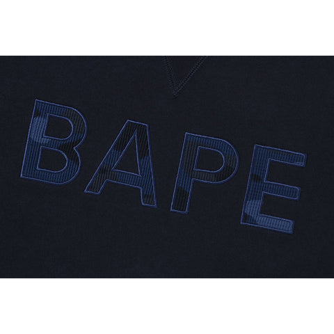 BAPE PATCH RELAXED FIT CREWNECK M