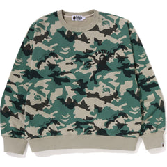 WOODLAND CAMO LOOSE FIT CREWNECK M