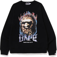 BAPE APE HEAD CREWNECK M