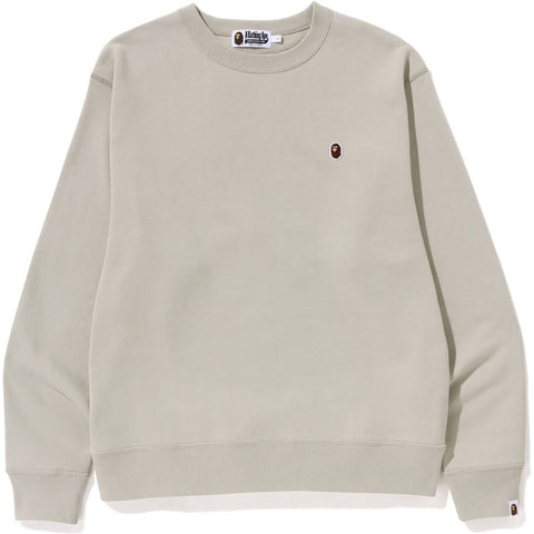 APE HEAD ONE POINT RELAXED FIT CREWNECK M