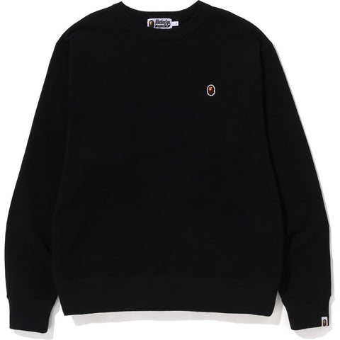 APE HEAD ONE POINT RELAXED FIT CREWNECK M