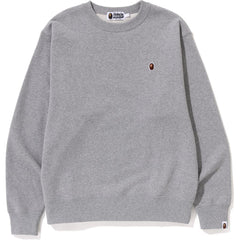 APE HEAD ONE POINT RELAXED FIT CREWNECK M