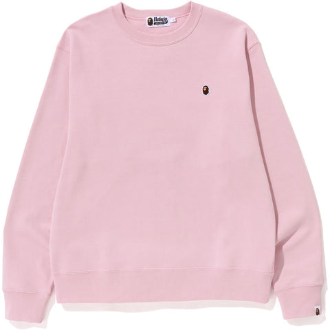 APE HEAD ONE POINT RELAXED FIT CREWNECK M