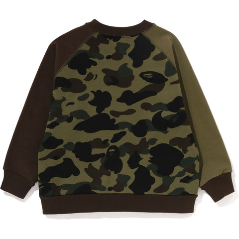 1ST CAMO BATHING APE LOOSE FIT CREWNECK K