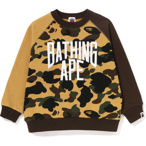 1ST CAMO BATHING APE LOOSE FIT CREWNECK K