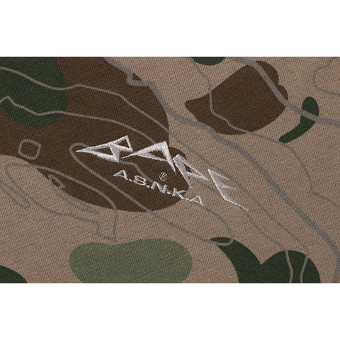 LAYERED LINE CAMO CREWNECK MENS