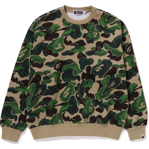 BAPE ART CAMO METAL ONE POINT CREWNECK MENS