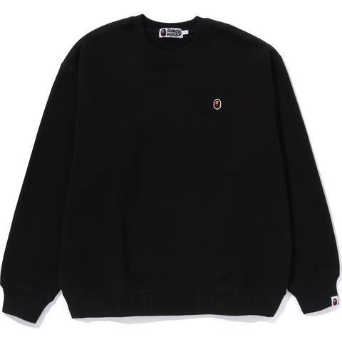 APE HEAD ONE POINT CREWNECK MENS