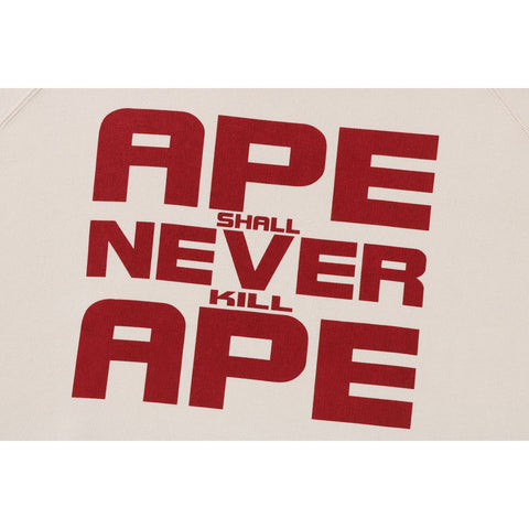 APE SHALL NEVER KILL APE CREWNECK MENS