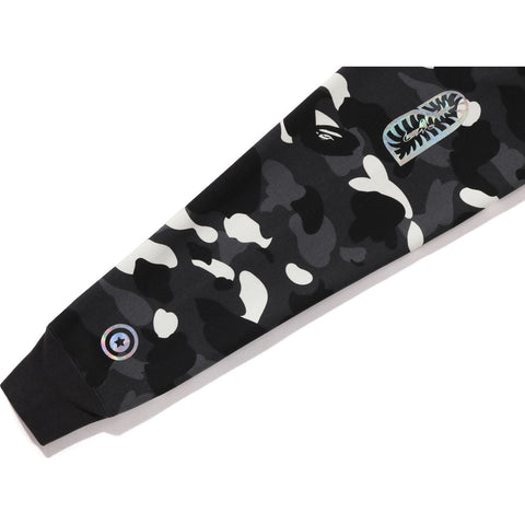 BAPE MENS CITY CAMO SHARK CREWNECK SWEATSHIRT