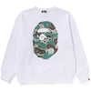 LIQUID CAMO APE HEAD CREWNECK SWEAT RELAXED FIT MENS