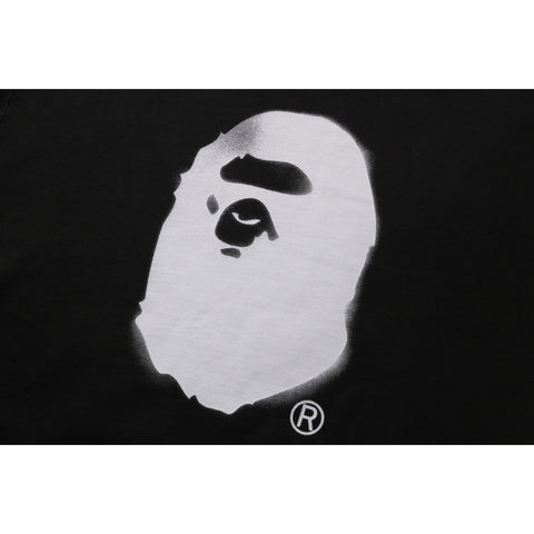 SPRAY APE HEAD GARMENT DYED CREWNECK MENS
