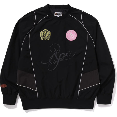 MULTI LOGO RELAXED FIT PULLOVER MENS