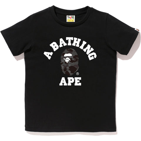 COLOR CAMO COLLEGE TEE LADIES