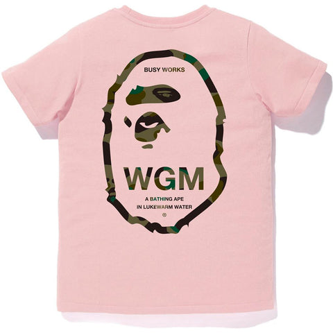 1ST CAMO WGM APE HEAD TEE LADIES