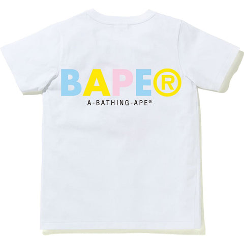 MULTI COLOR PRINT TEE LADIES
