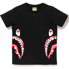ABC CAMO SIDE SHARK TEE LADIES