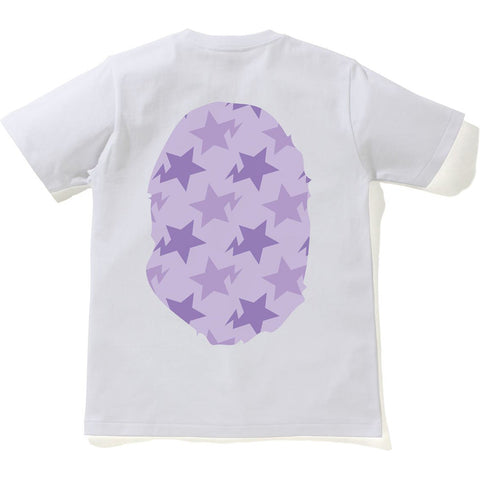 STA PATTERN BIG APE HEAD TEE LADIES