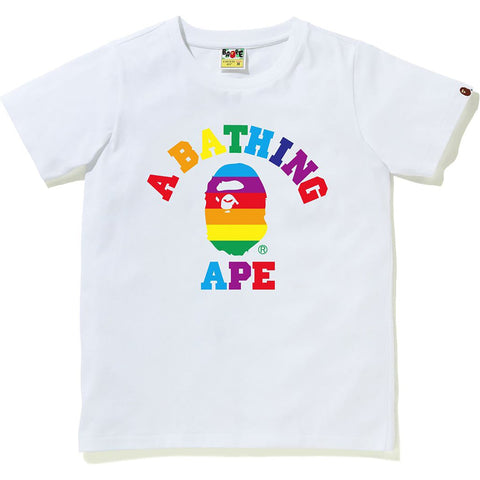 RAINBOW COLLEGE TEE LADIES