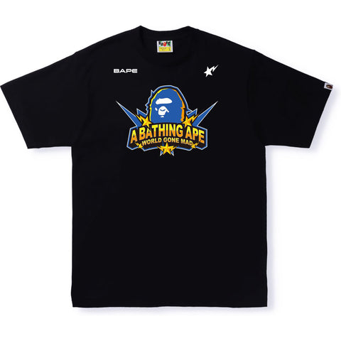 A BATHING APE TEAM LOGO TEE MENS