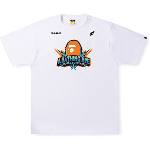 A BATHING APE TEAM LOGO TEE MENS