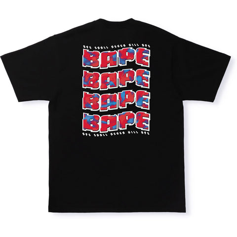 STROKE CAMO DISTORTION TEE MENS