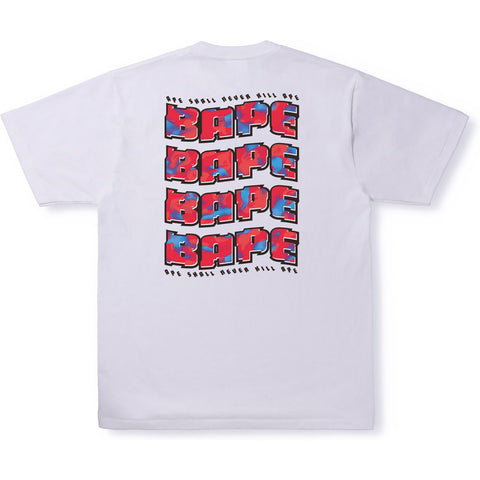 STROKE CAMO DISTORTION TEE MENS