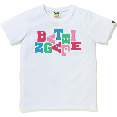 BATHING APE LOGO TEE LADIES