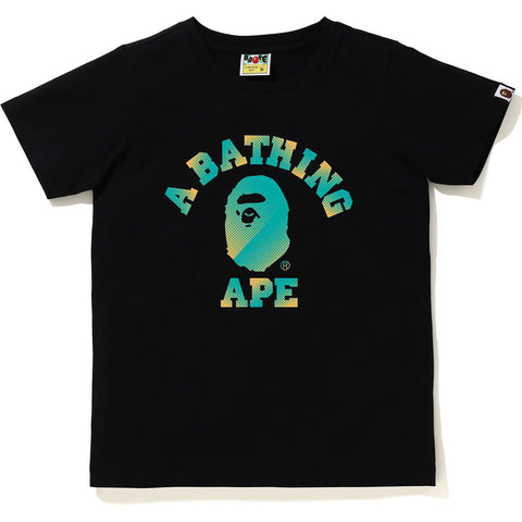 HALFTONE DOT COLLEGE TEE LADIES