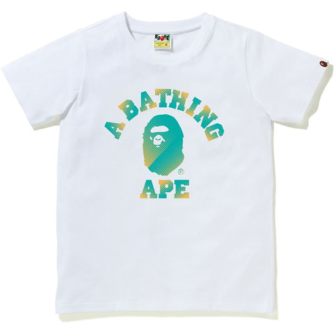 HALFTONE DOT COLLEGE TEE LADIES