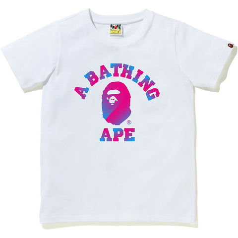 HALFTONE DOT COLLEGE TEE LADIES