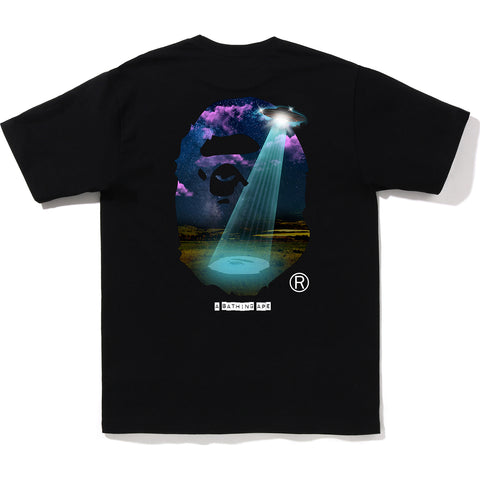 BAPE GALAXY UFO TEE MENS