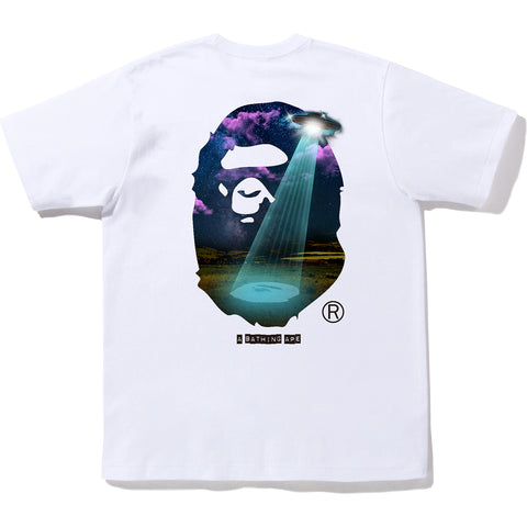 BAPE GALAXY UFO TEE MENS