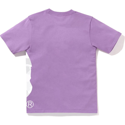COLOR CAMO SIDE BIG APE HEAD TEE LADIES
