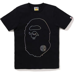 HOLOGRAM BIG APE HEAD TEE LADIES