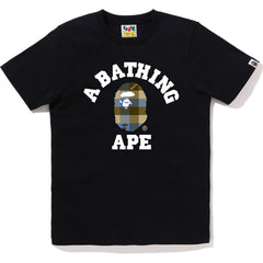 BLOCK CHECK COLLEGE TEE LADIES