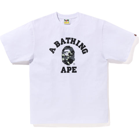 US BAPE CITY CAMO COLLEGE TEE M