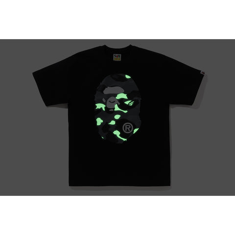 US BAPE CITY CAMO BIG APE HEAD TEE M