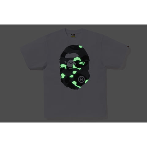 US BAPE CITY CAMO BIG APE HEAD TEE M