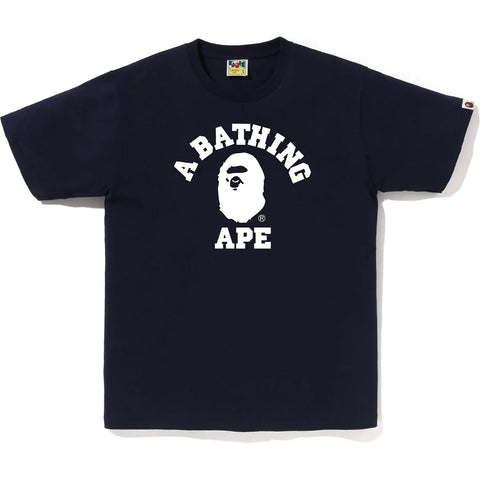 BICOLOR COLLEGE TEE BAPEC MENS