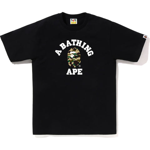 1ST CAMO COLLEGE TEE M C