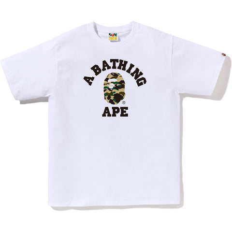 1ST CAMO COLLEGE TEE M C