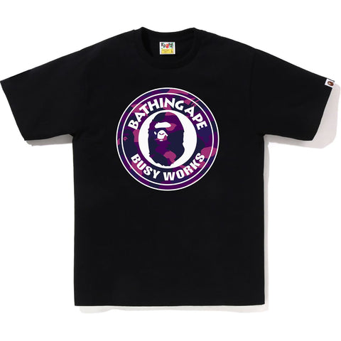 COLOR CAMO BUSY WORKS TEE MENS