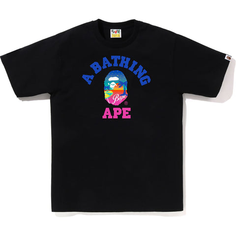 BAPE SUNSET BEACH TEE MENS