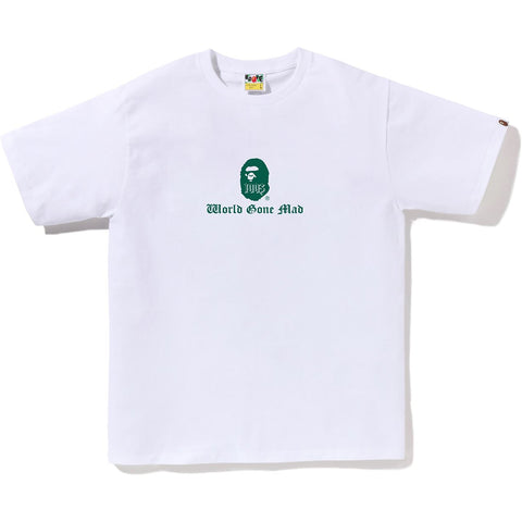 A BATHING APE LOGO TEE MENS