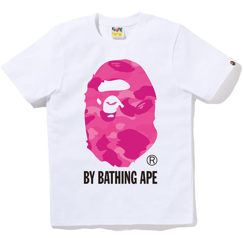 COLOR CAMO BY BATHING APE TEE L