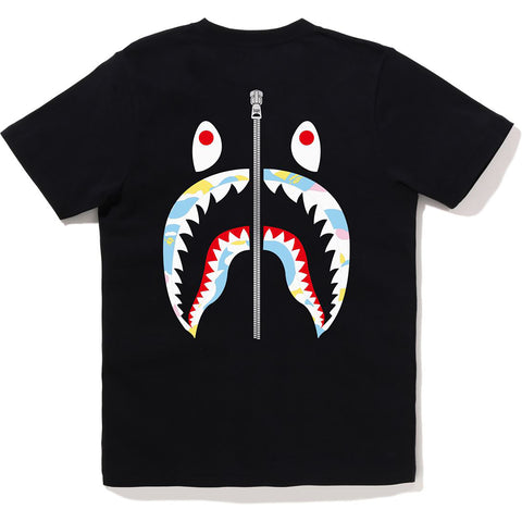 NEW MULTI CAMO WGM SHARK TEE L